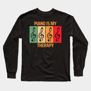 piano Long Sleeve T-Shirt